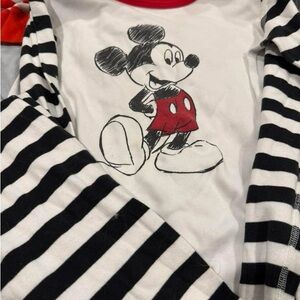 Hanna Andersson Mickey Mouse Long John Pajamas - Size 150 (12)